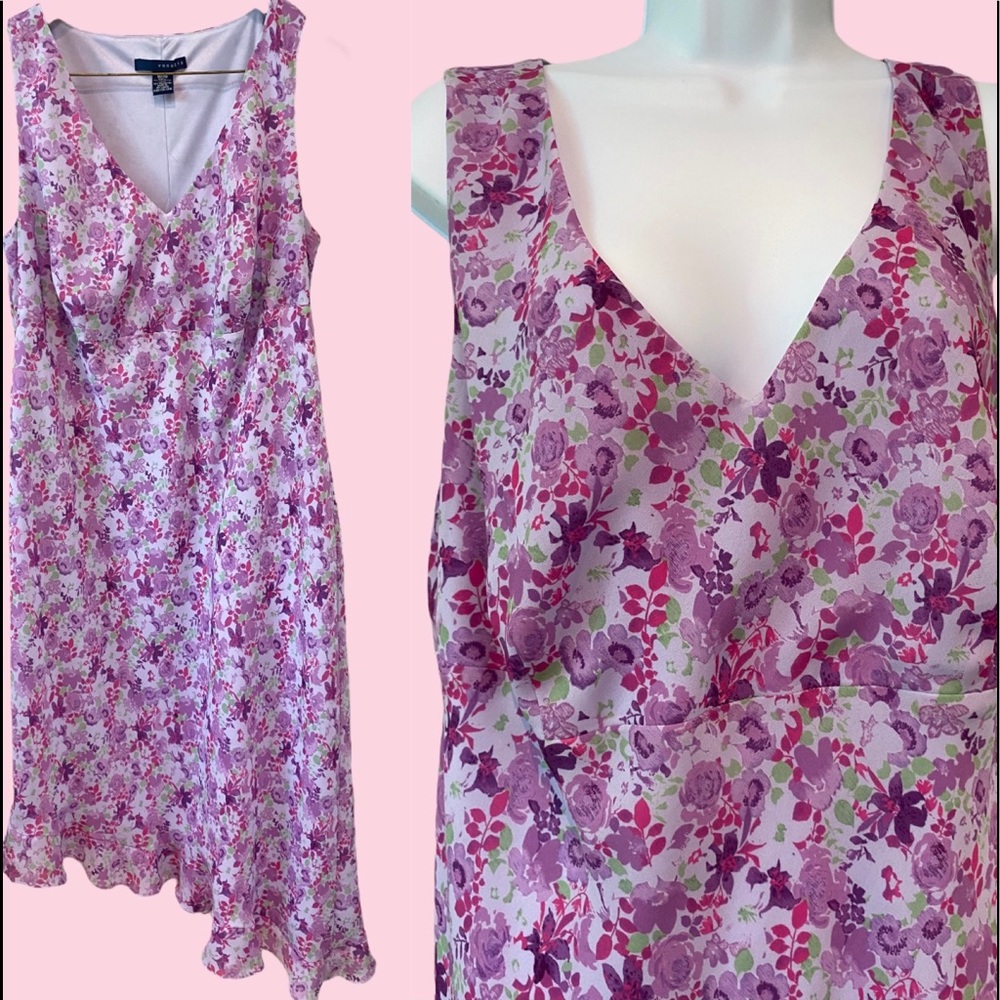 Gorgeous Plus Size y2k Venezia Floral Milkmaid Dress